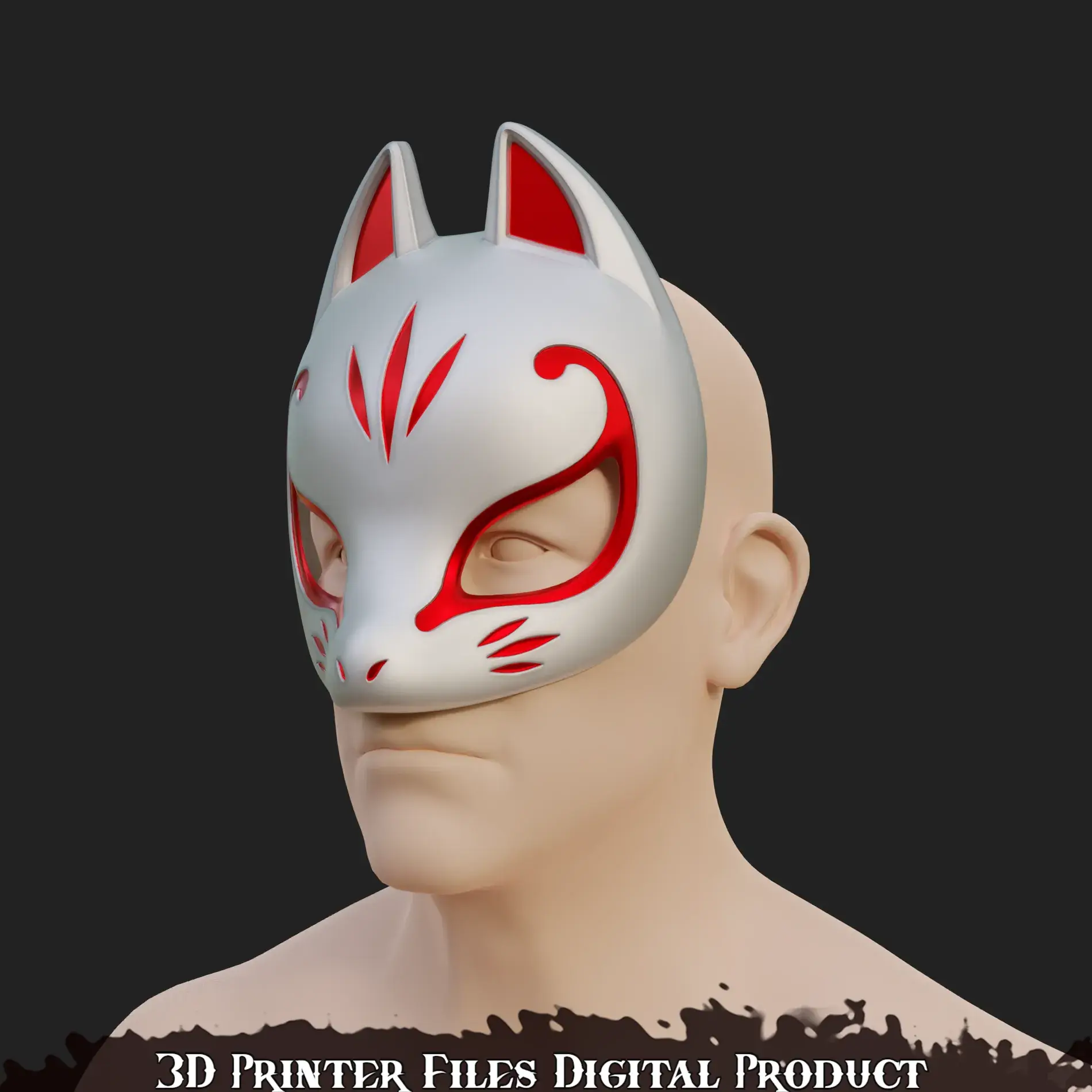 Lifeweaver X Fox Phantom Thieves Cosplay Mask OverWatch 2
