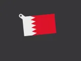 BH - Bahrain Flag keychain-1