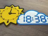 Analog and digital clocks, learn time-4