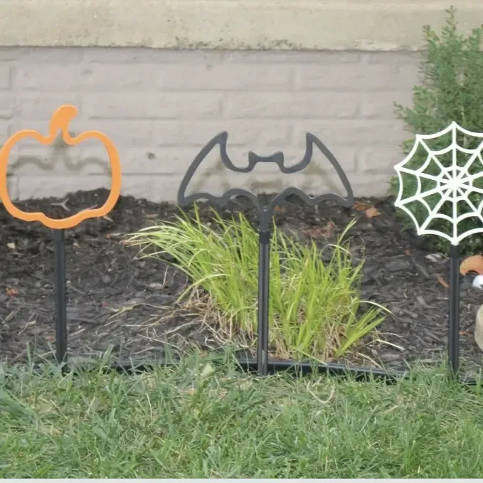 halloween garden stakes
