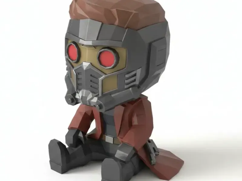 Star-Lord Chibi Figure 🚀🎧