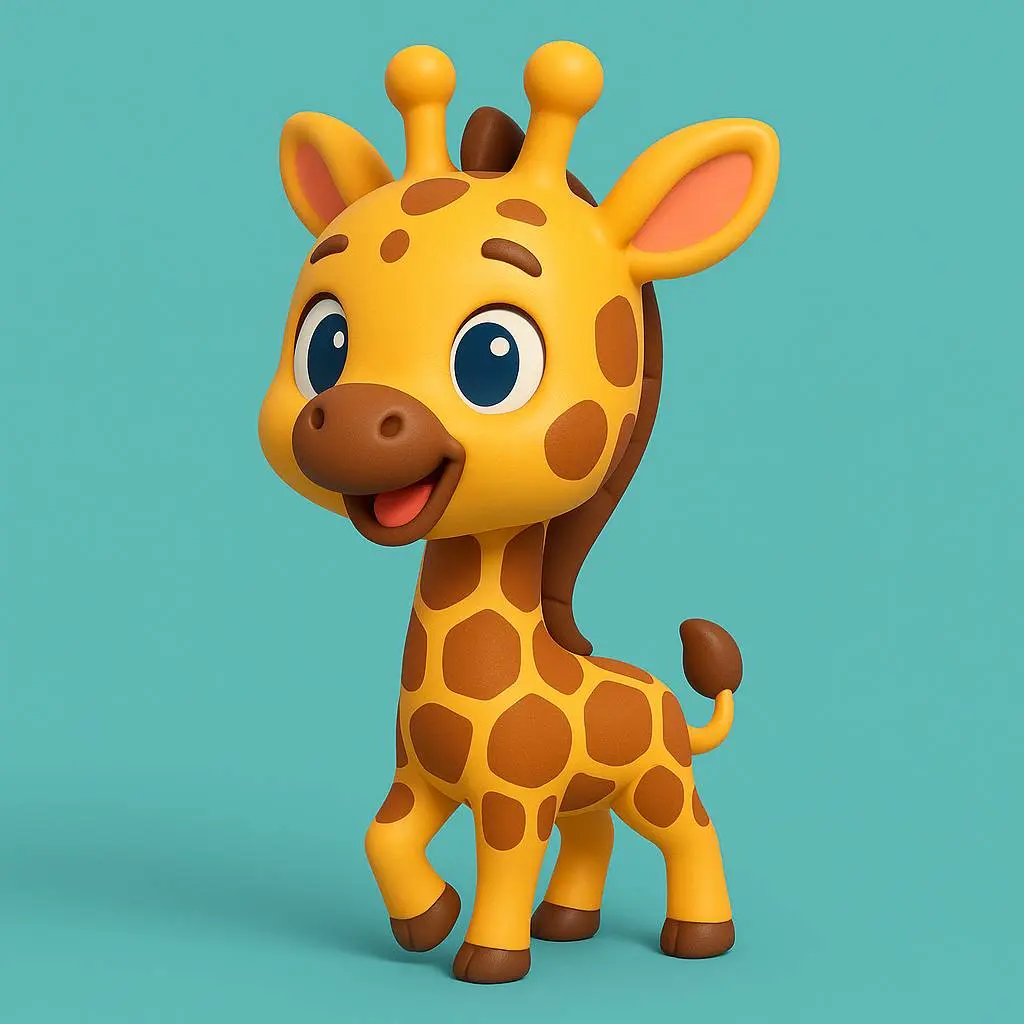 Mini Giraffe Figure