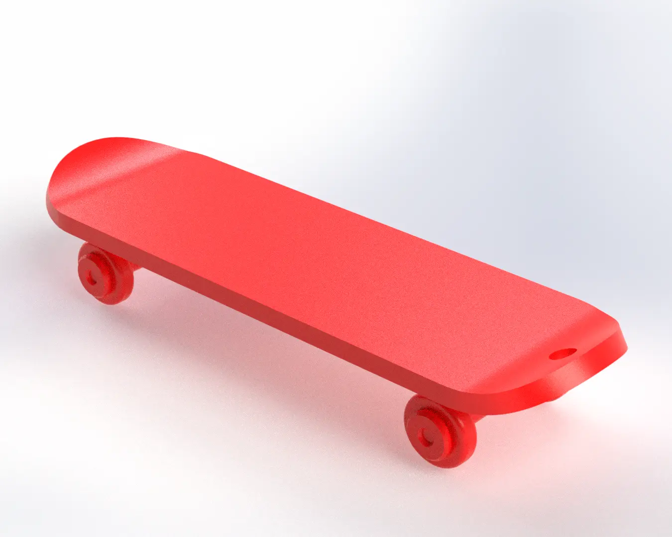 Skateboard key holder