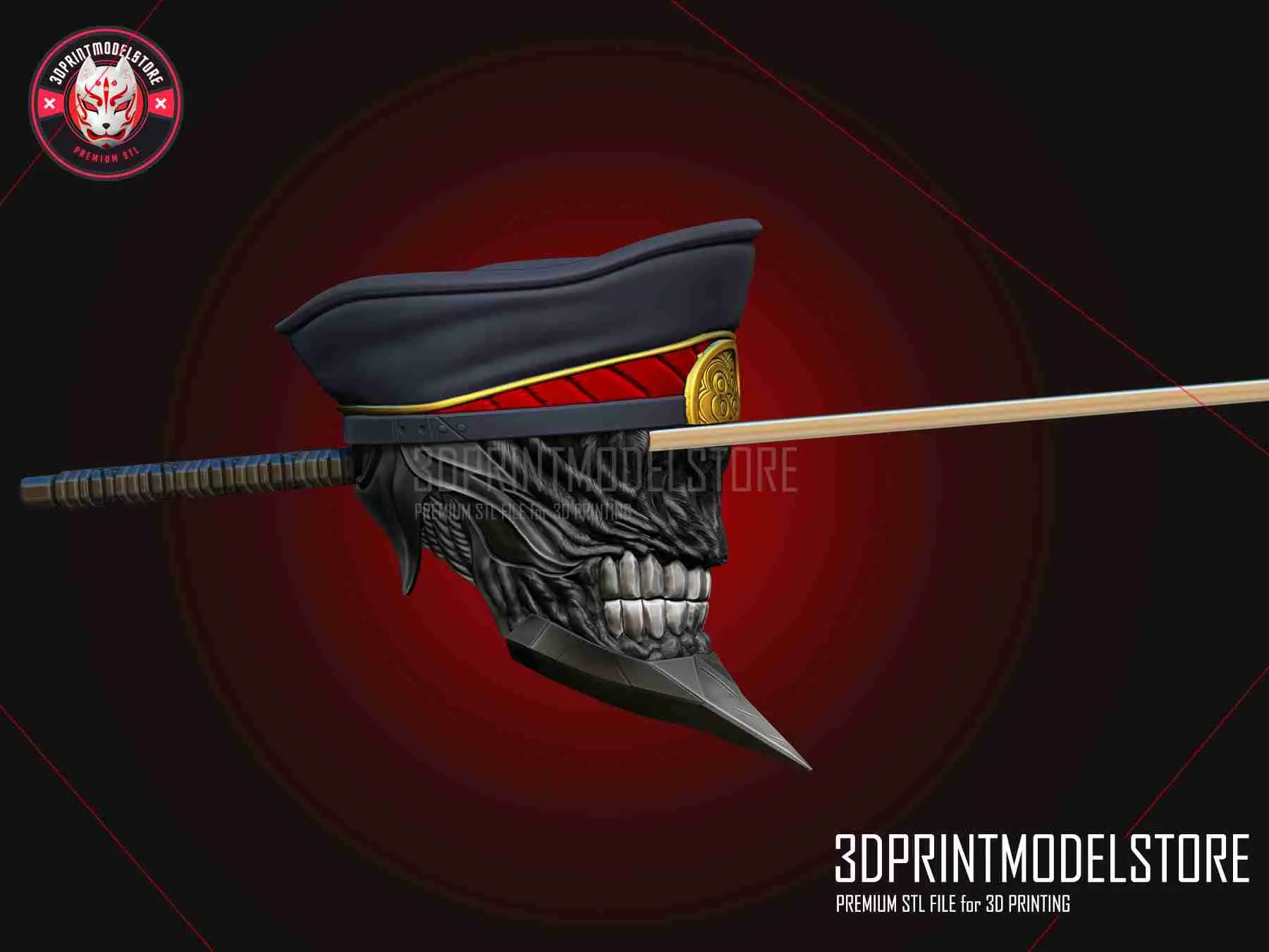 Chainsaw Man Katana Man Helmet Cosplay Halloween Costume