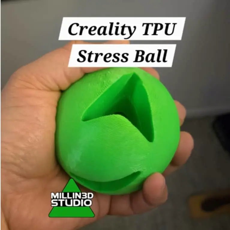 Creality TPU Stress Ball Solves all your 3d printing ills :P