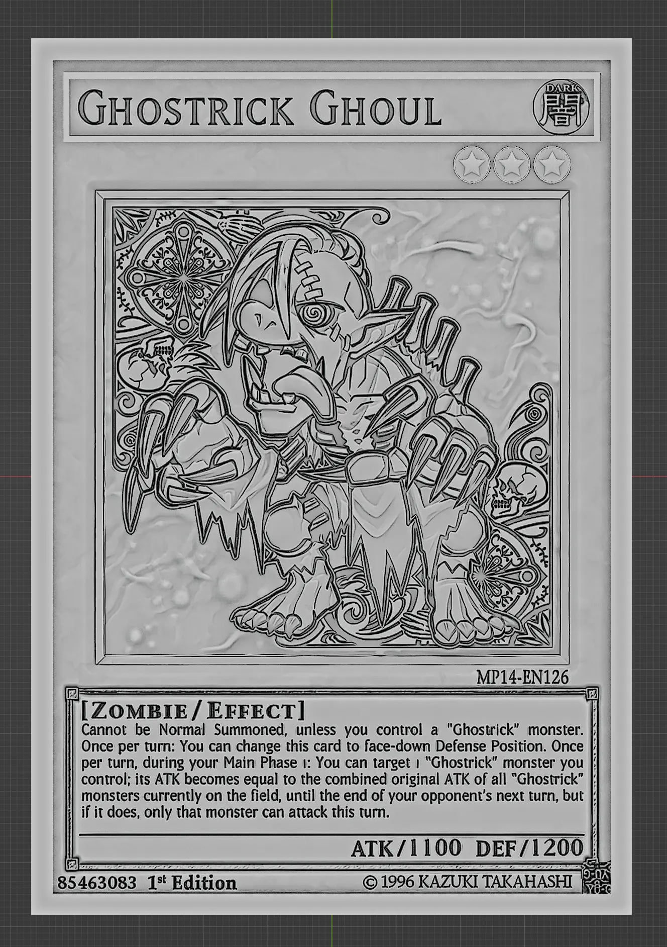 ghostrick ghoul - yugioh