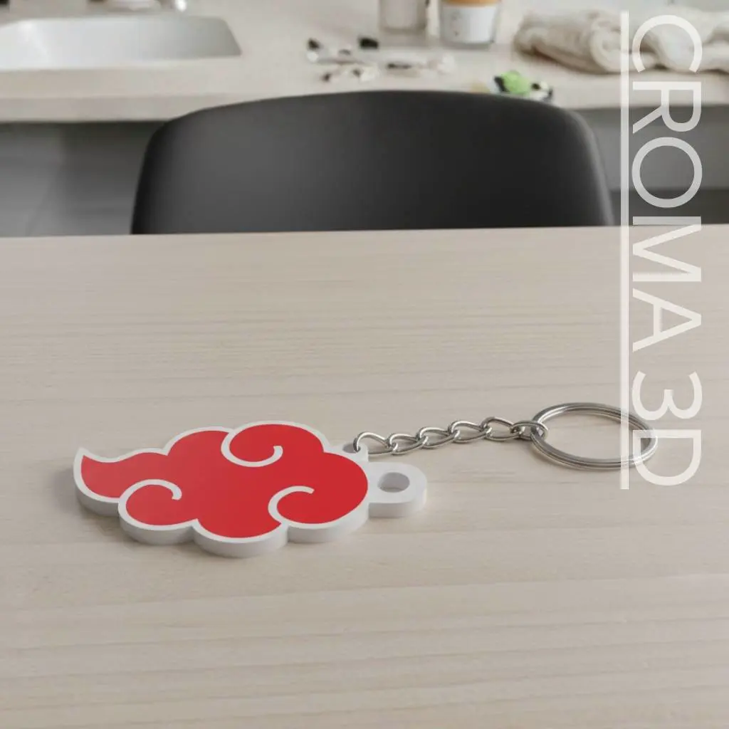 Akatsuki keychain - multicolor