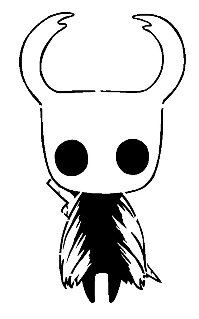 Hollow Knight stencil