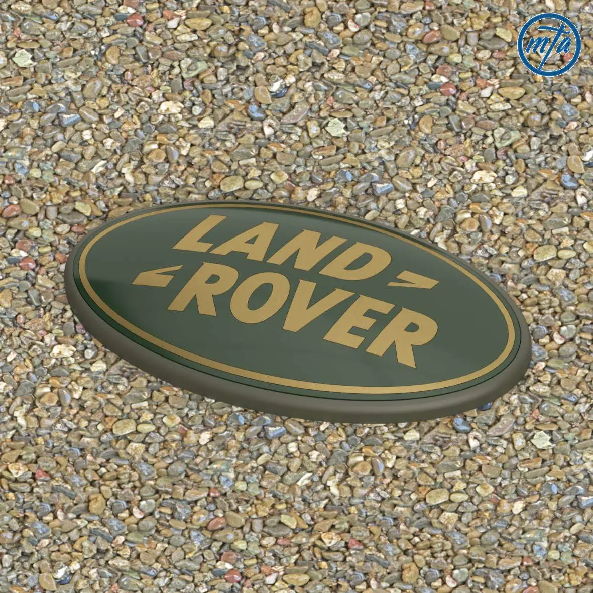 land Rover badge