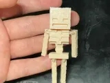 Skeleton Minecraft keychain-0