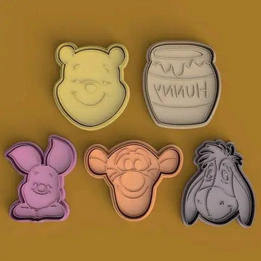 Winnie the Pooh cookies cutters