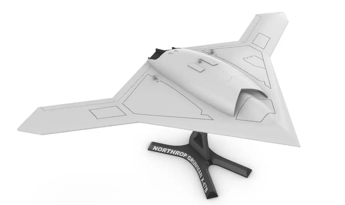 X-47B Northrop Grumman 1:48