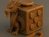 dragon fidget cube -0