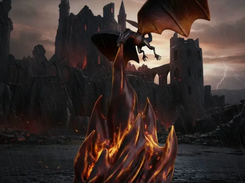 Lampara Dragon Juego de Tronos