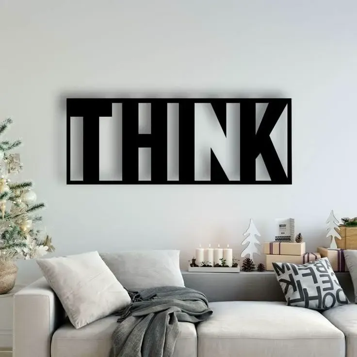 think wall art