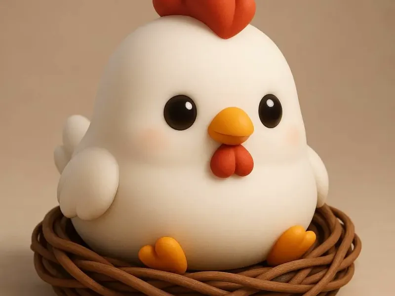 Brooding Chicken