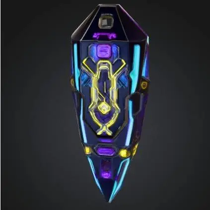 Cyberpunk Key chain Shard