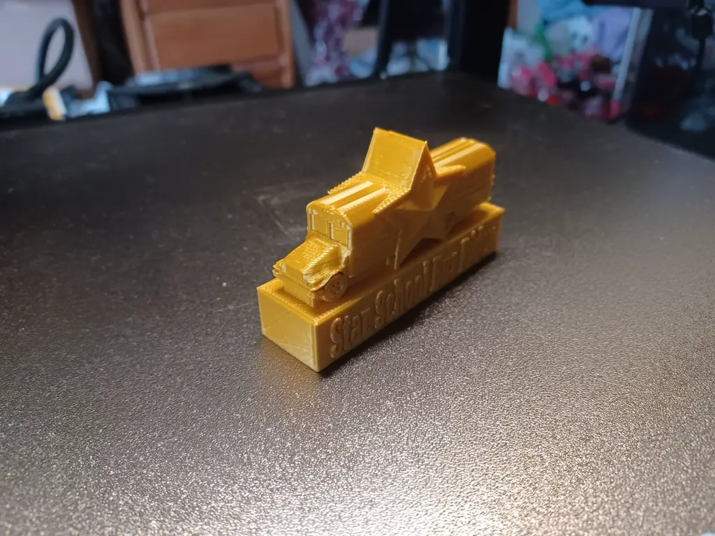 Star School Bus Rider Trophy v2