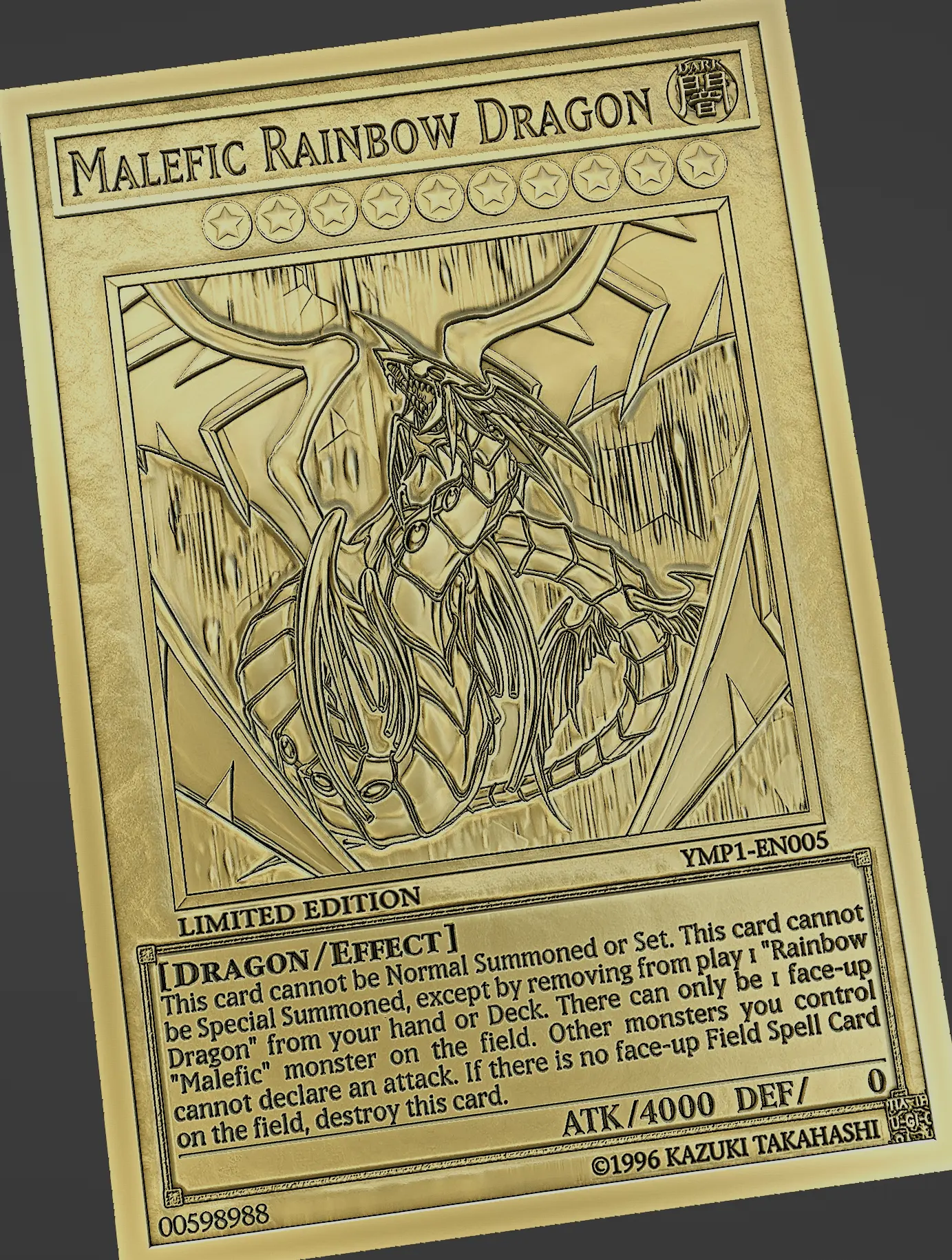 BÖSARTIGER REGENBOGENDRACHE - YUGIOH