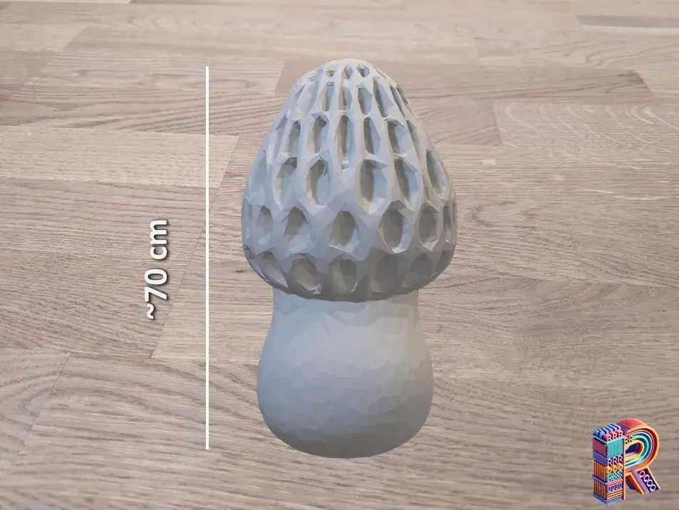 Morel Mushroom Twist-Lock Container