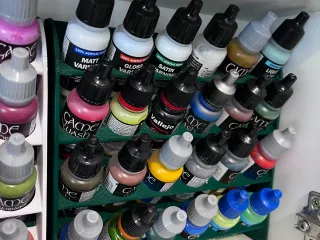 RAck paint holder  bottle 17ml (Vallejo)