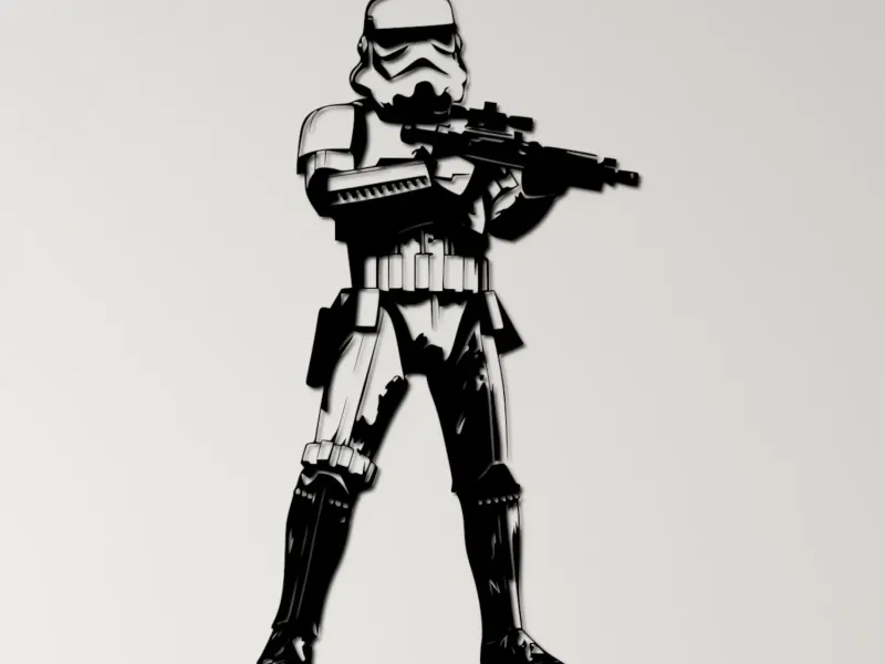 Storm Trooper Wall Art