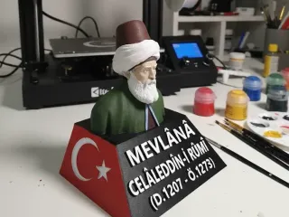 Mevlana Büst