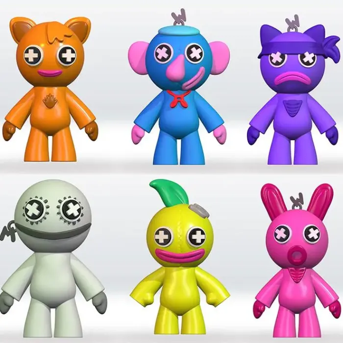 Personagens e Criaturas STL Download - POPPY PLAYTIME 5 Pack STL