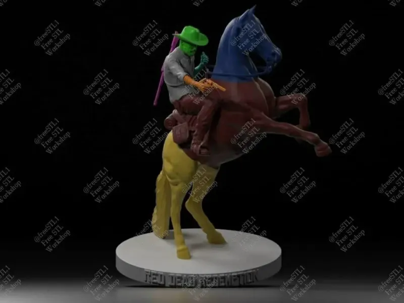 Red Dead Redemption Impresión 3D STL