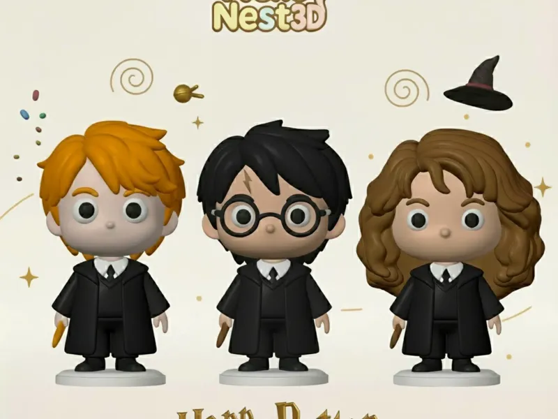 Trío de Harry Potter
