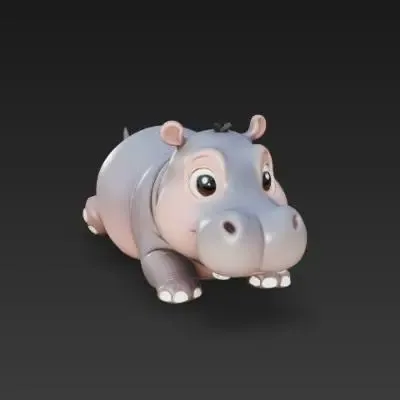 BABY FEMALE HIPPO