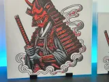 Samurai Red Demon - Hueforge-1