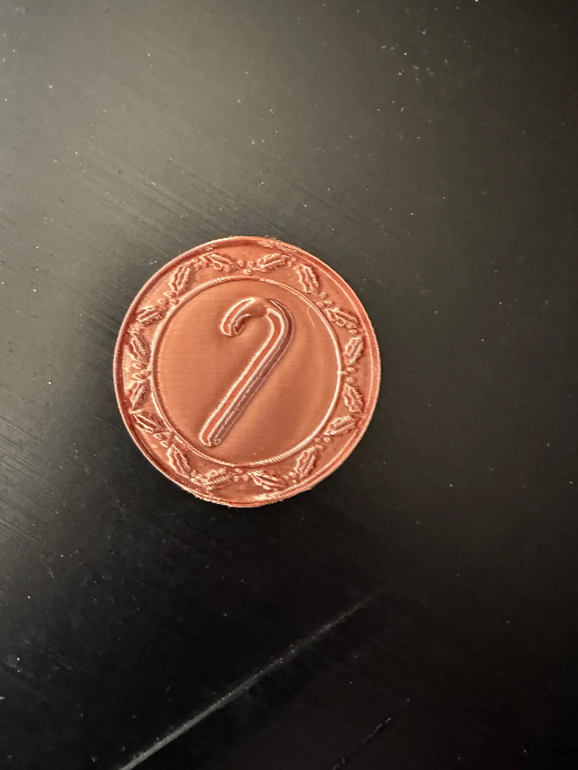 3D Printer Files | 3MF File | Candy Cane Coin/Medal | Creality Cloud