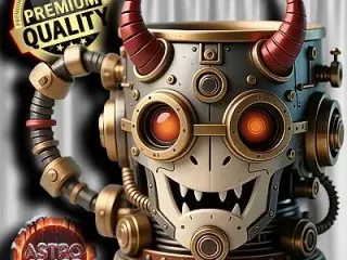 Steampunk Robot Mug ❤️