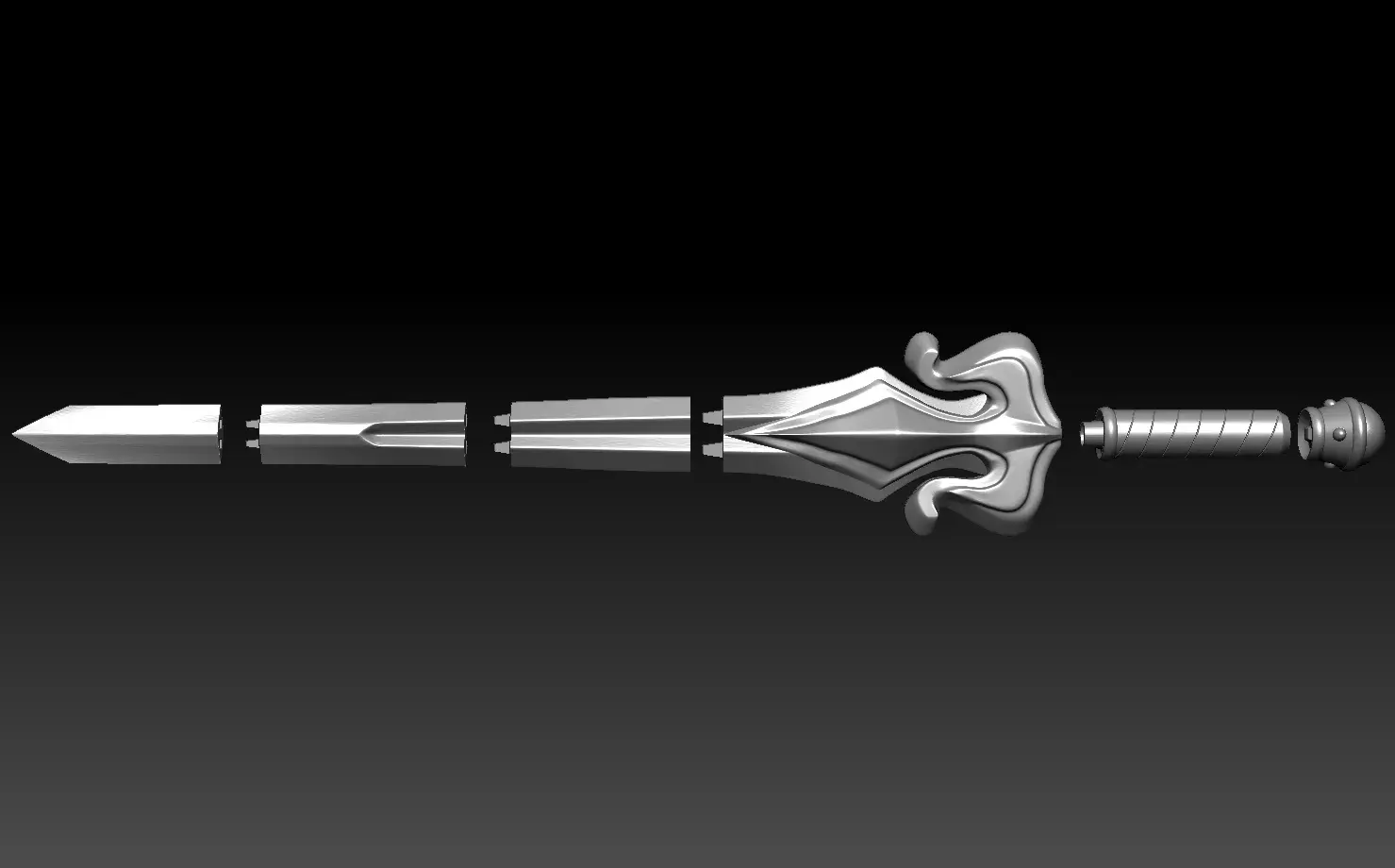 He Man - The Power Sword - REAL SIZE COSPLAY FILE