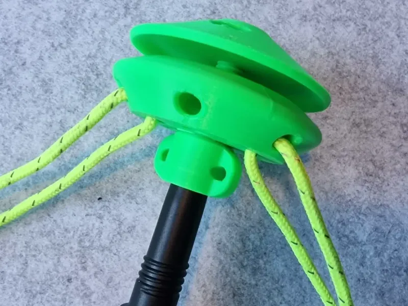 Multi-setup Tarp/Tent Hub (incl. sjabloon)