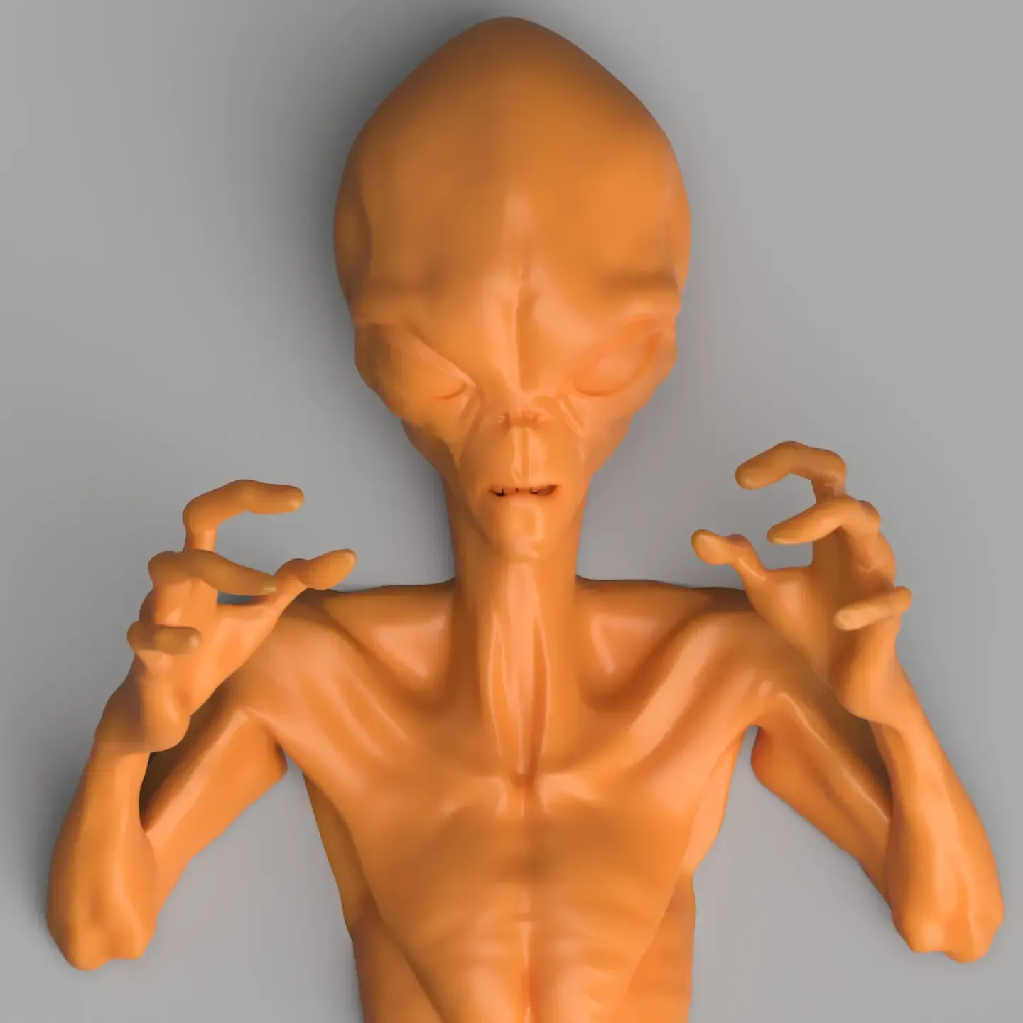 3D ALIEN WALL ART - PERFECT FOR HALLOWEEN! - *SUPPORT FREE*