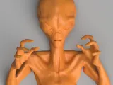 3D ALIEN WALL ART - PERFECT FOR HALLOWEEN! - *SUPPORT FREE*-3