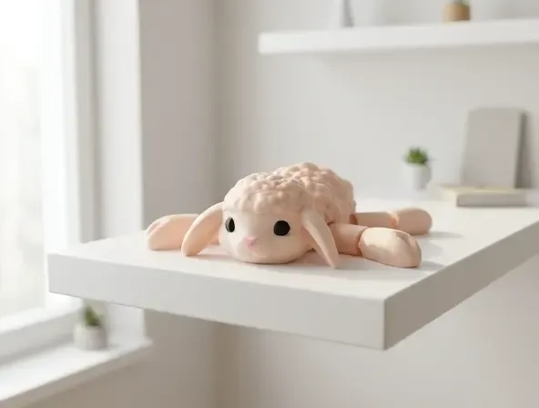 Cute Articulated Lamb Toy for Easter