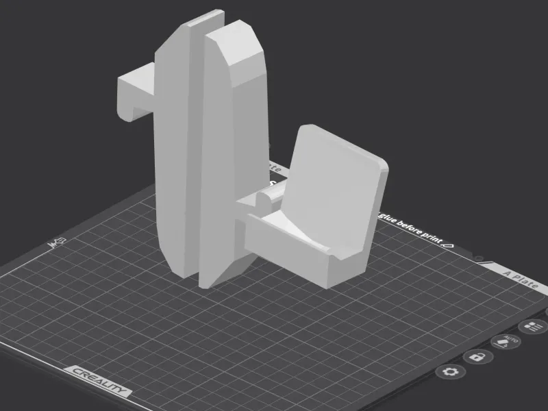 Wedge Stand for wireless keyboard and mouse