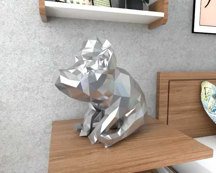 Pig Cute Lowpoly