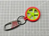 Stress-relief keychain toy-windmill-1