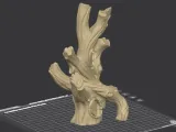 Twisted Driftwood Decor Hide for Cage or Tank-3
