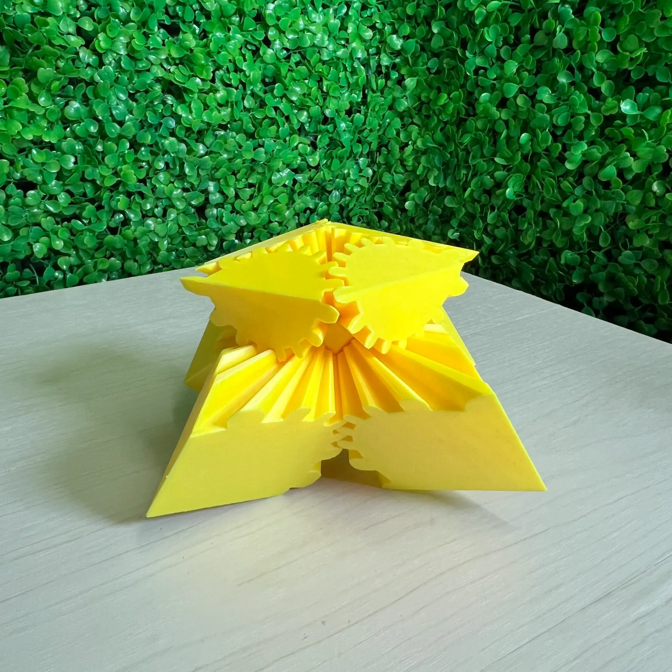 Pyramid Gear Fidget Toy