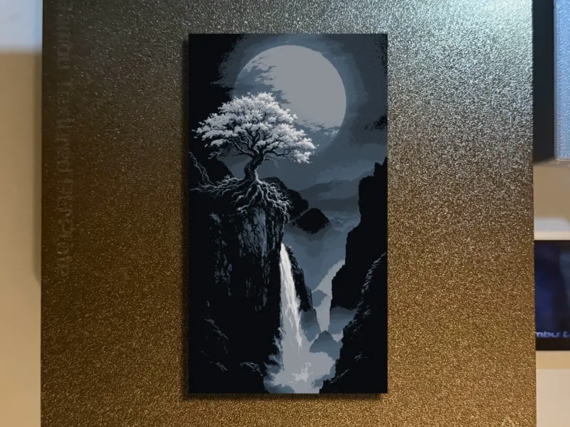 Waterfall Hueforge