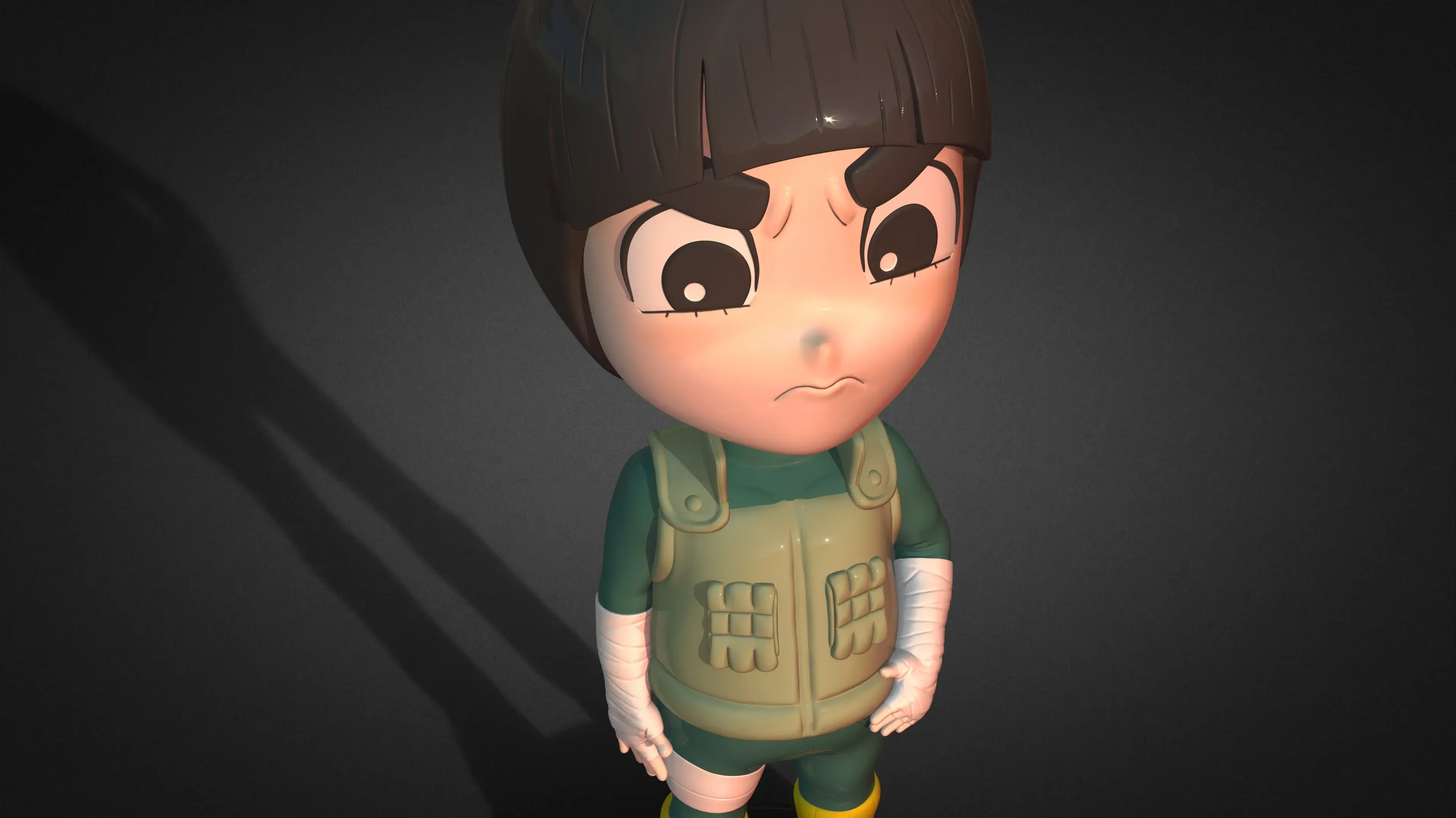 ROCK LEE NARUTO CHIBI