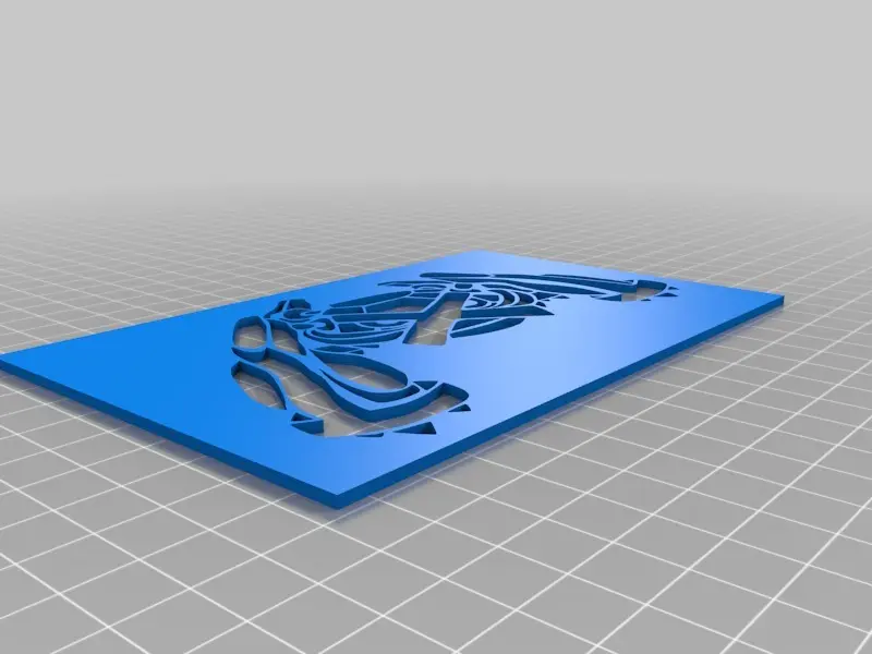 Metagross stencil