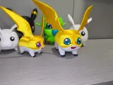 Digimon Patamon Standing Pose Single-Color Print Assembly Edition-6