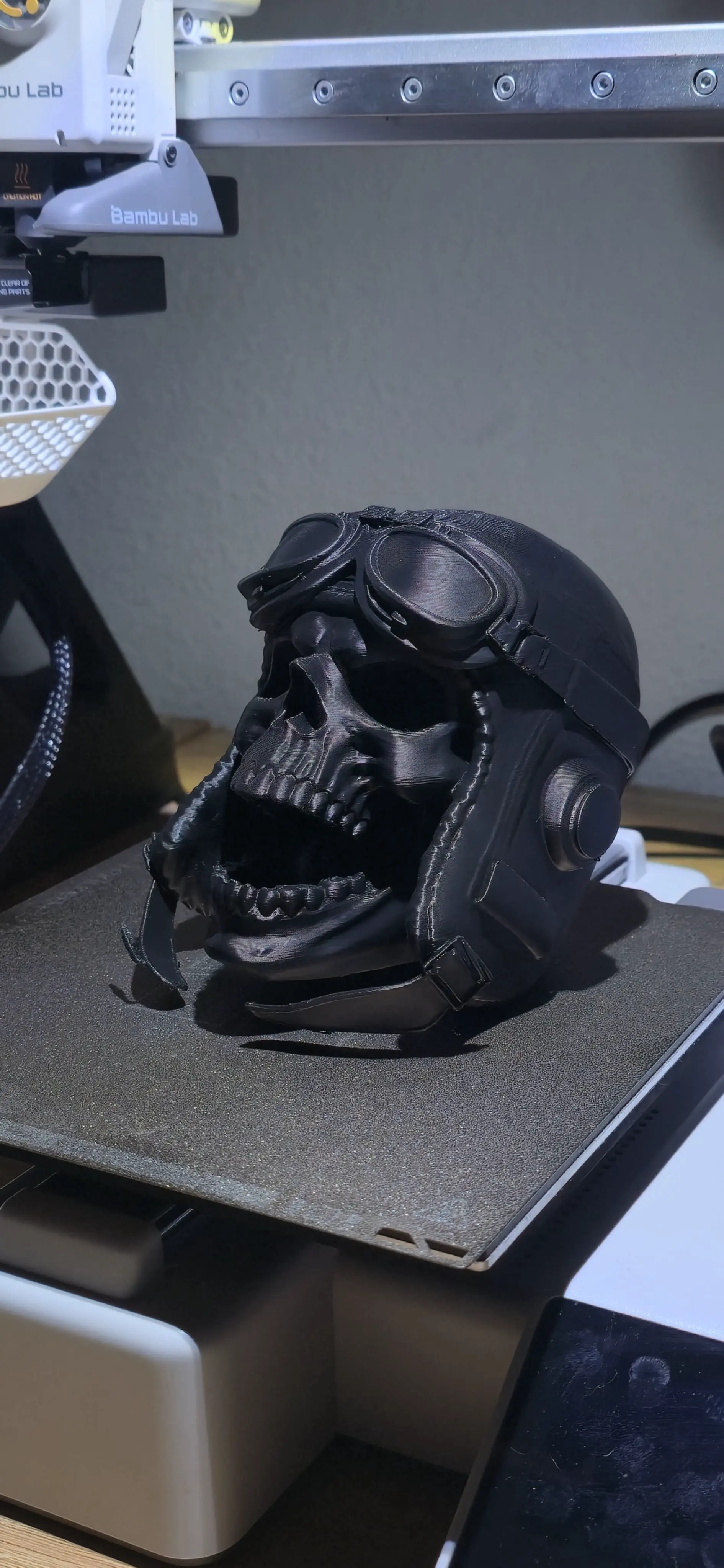 Blackout pilot skull