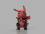 Pikachu DeadPool-0